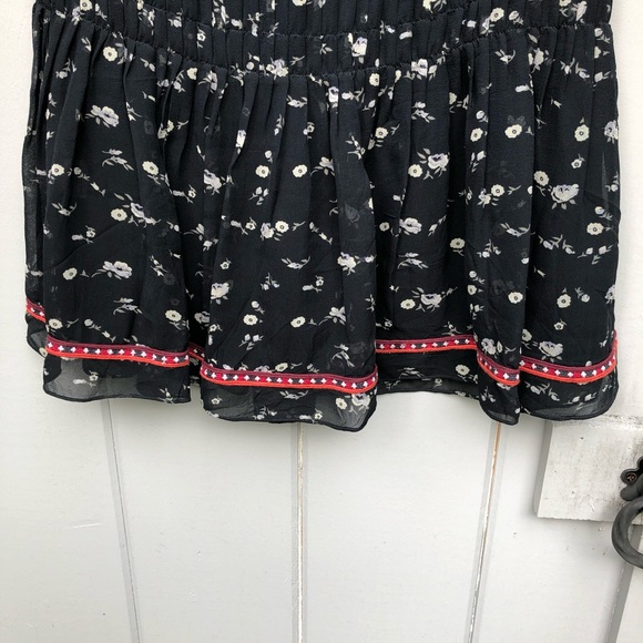 Ulla Johnson Skirt Mini Flowers Silk US 4 EUC - Picture 3 of 8